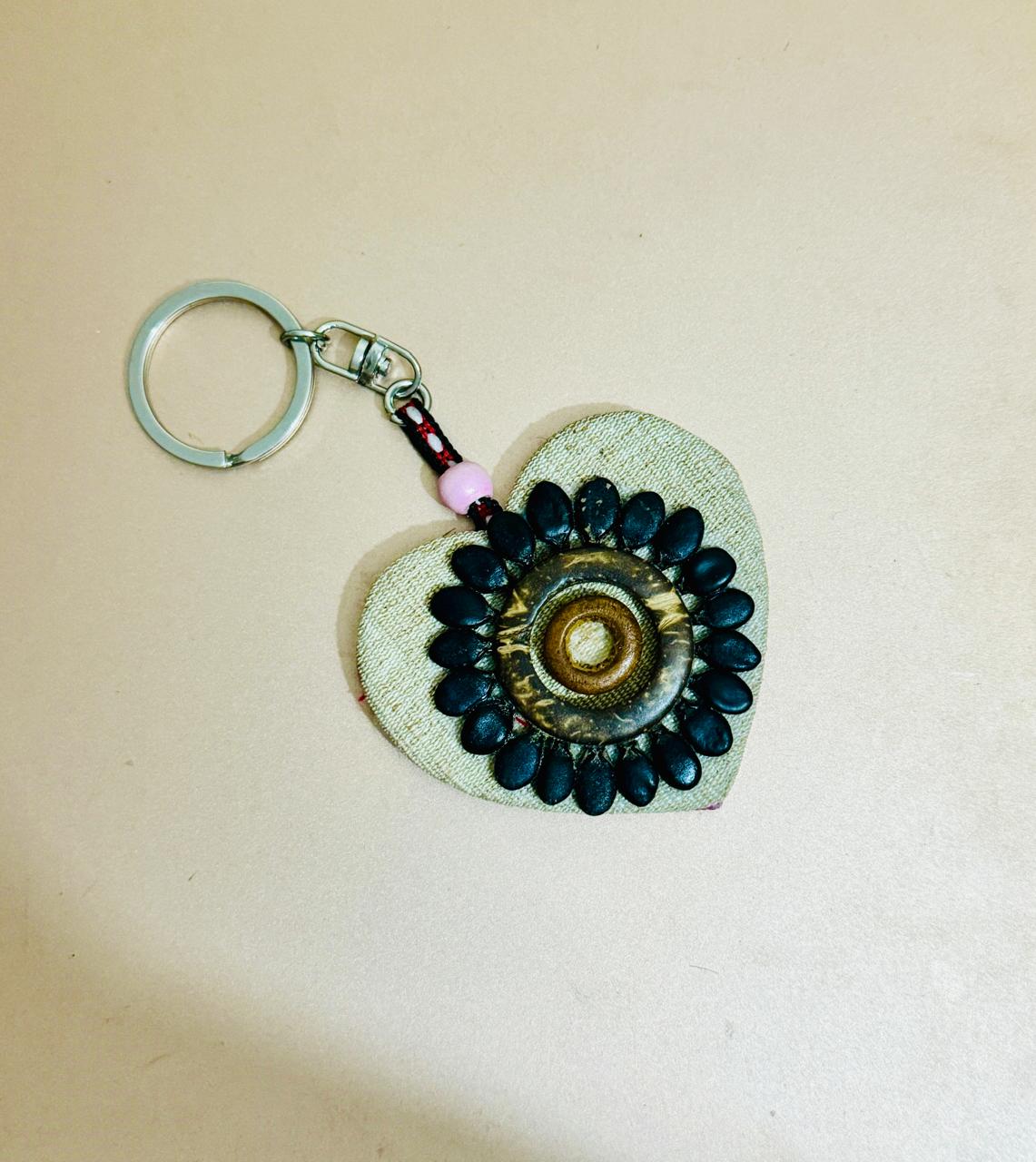 Jute Key Ring